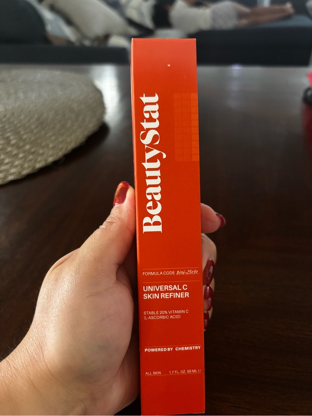 BeautyStat Skin Refiner Visual - Orange Accent